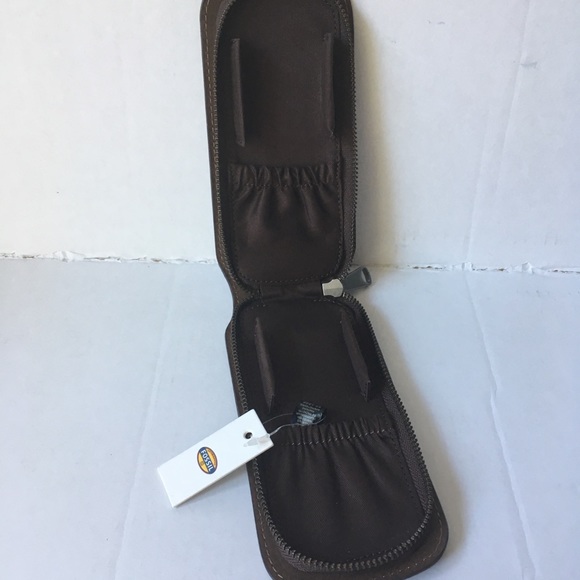 Fossil Brown Leather Watch Travel case - Picture 3 of 4